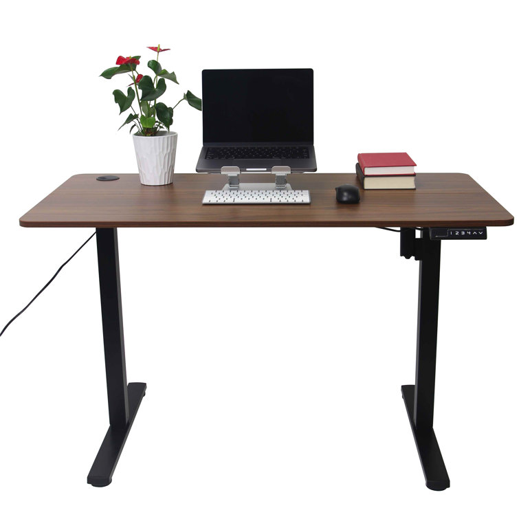 FOH Furniture Height Adjustable Standing Desk Wayfair Canada
